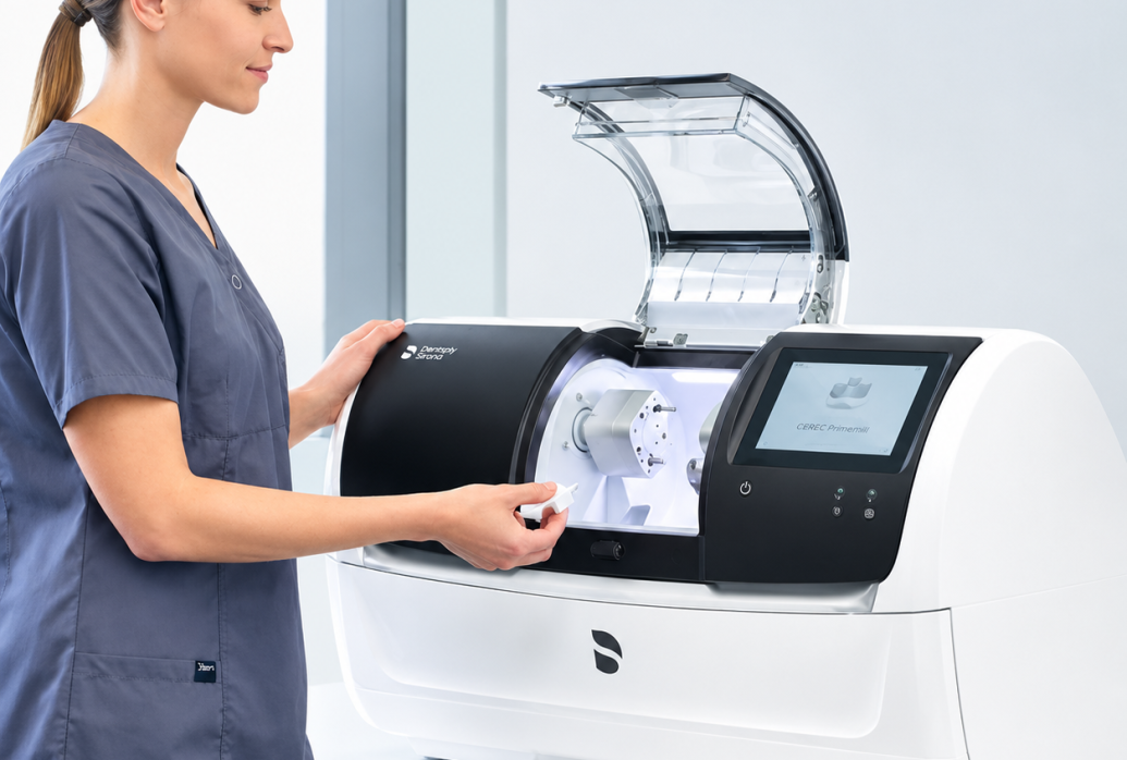 CEREC same-day crown milling machine at Crowborough Gentle Dental